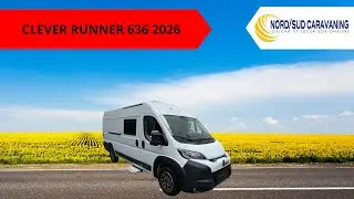 FOURGON LITS JUMEAUX CLEVER RUNNER 636 2026 NORD SUD CARAVANING