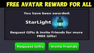 Free Starlight Avatar For All in 8 Ball Pool || #ITSHARIS8BP