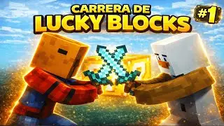 CARRERA LUCKY BLOCKS | PTE 1| w/@PvffNs #minecraft #minecraftmeme #viral