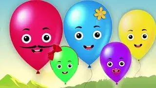 Finger Family Nursery Rhymes for Kids | Balloon Finger Family | Kindergarten Song by Super Kids