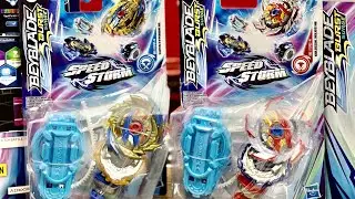 SPEEDSTORM TRANSFORMATIONS! | Super Hyperion H6 & Kolossal Helios H6 Unboxing | Beyblade Burst Surge