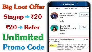 Big loot Offer ₹20 Par Number Unlimited Time All User || TalkCharge Refer And Earn || GMTech