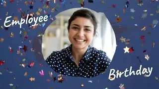 Video template - Employee Birthday