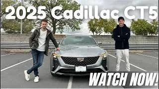 $57k for the 2025 Cadillac CT5 Premium Luxury. Walk-around Review
