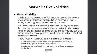 Validity in Qualitative Research