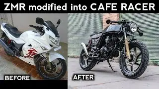 KARISMA ZMR MODIFIED INTO CAFE RACER | BMW | JODHPUR