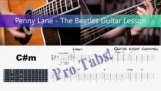 Penny Lane - Guitar Lesson with ProTabs