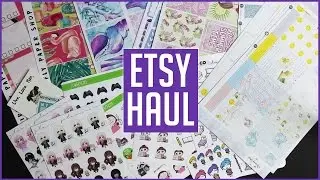 Etsy Haul | FoxAndCactus, FireflyPaperShop, SimplyGingerCo, and More
