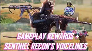 Gameplay Rewards + Sentinel Recon's Voicelines
