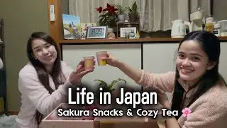 🌸 Life in Japan: Winter&rsquo;s End, Hello Spring! Sakura Snacks & Tea Time with Friends
