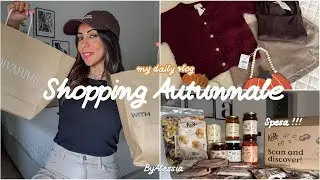 MEGA HAUL SHOPPING AUTUNNALE 🍂|| COZY OUTFIT || SVUOTA SPESA SANA E BIOLOGICA || ROUTINE AUTUNNALE 🔙