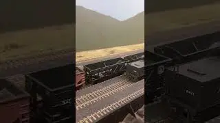 PRR Long Haul Tender I1SA #4315 Pulls Out The Second Cut Of Hoppers