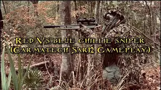 Red Vs Blue Ghillie Sniper (Carmatech Sar12 Gameplay)