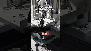 upvc seamless welding machine | Neat seamless welding machine for uPVC colour profile #upvc  #cnc