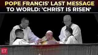 &lsquo;Love has triumphed&rsquo;: Watch Pope Francis&rsquo; powerful final words hours before his death,&nbsp;&lsquo;I&nbsp;urge&hellip;&rsquo;