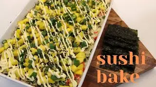 Sushi Bake | easy recipe | california maki