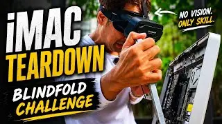 Blindfolded iMac Teardown: Extreme GPU Overhaul & Logic Board Mapping 🧠💻