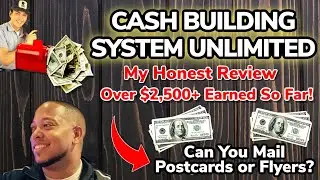 (JD Marketing) Cash Building System Unlimited Honest Review | Over $2,500+ Earned So Far! 📬💰