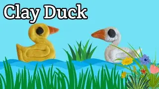 Easy and simple tutorial of clay duck  | art & craft ideas #education #art