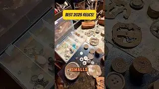 Treasure Hunter Reveals BEST Relics Found in 2025! #treasurehunter #history #shorts