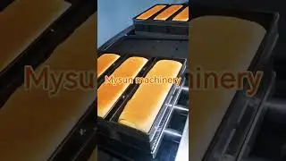 Loaf automatic processing line bread baking equipment