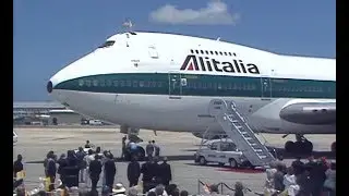 Alitalia Boeing 747-243B Shepherd One - 