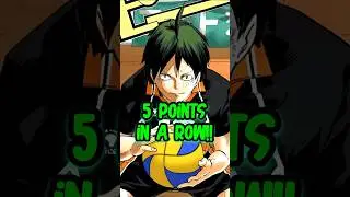 😱 Yamaguchi&rsquo;s 5-Point Streak That Shocked Haikyuu Fans! #haikyuu #yamaguchi #pinchserver