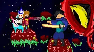 Камни бесконечности в Starbound FU #2 |нарезка|