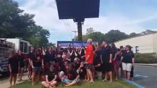 Lockerman Middle School takes ALS Ice Bucket Challenge