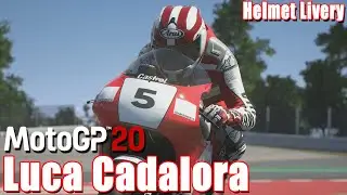 ルカ・カダローラ 選手 ヘルメットリバリー【 MotoGP 20 PS4 日本版 】【MotoGP20 - Helmet Editor】