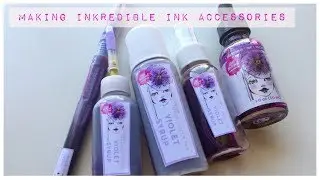 Making Inkredible Ink accessories / Jane Davenport Art Supplies
