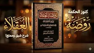 روضة العقلاء ونزهة الفضلاء لابن حبان | أسرار لا تُدرَّس في المدارس لبناء عقل حكيم ونفس قوية