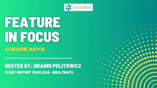Feature in Focus: AI Resume Match