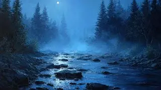 LIVE &bull; Deep Focus River ASMR Steady Flowing Water for Study, Work & Productivity
