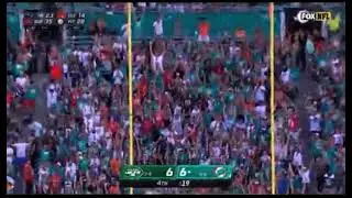 JASON SAUNDERS SENDS THE DOLPHINS INTO THE PLAYOFFS #nfl
