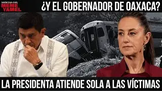 Descarrilamiento en Oaxaca: la presidenta va, el gobernador se esconde