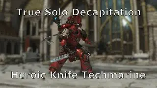 Space Marine 2: Techmarine Duels the Hive Tyrant With New Heroic Knife - True Solo Absolute