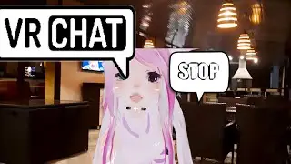 Vrchat girl freaks out over people rage baiting her| Vrchat