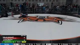 10U 120 Caden Brooks Big Cat Wrestling Vs Dallin Rinehart Bonners Ferry Wrestling Club