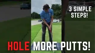 3 KEYS TO IMPROVE YOUR PUTTING - GOLF #shorts