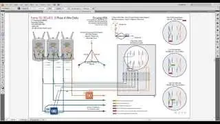 Connectivity of the 5S, 35S, 45S on 3 Phase Services: The 3 Wire Delta and 4 Wire Delta Systems