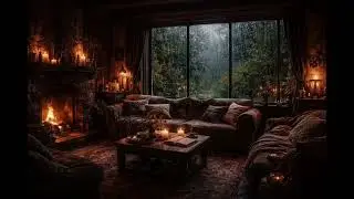 60 Min of Deep Rain for Inner Calm | Cozy Room Ambience 