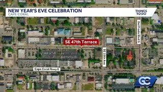 Road closures as Cape Coral prepares for New Year's Eve celebration