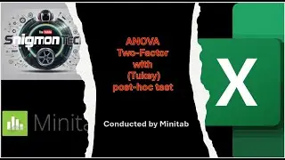 ANOVA Two-Factor with (Tukey) post-hoc test | Minitab | Statistical Analysis in Bangla