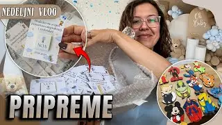 Pripreme za Noin prvi rodjendan, nekoliko dana na selu | Nedeljni vlog #7