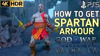 How to Get Spartan Armour God of War Ragnarok Valhalla Spartan | God of War Valhalla Spartan Armor