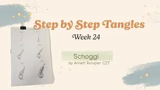 Schoggi Tangle - Step by Step Zentangle Tutorials