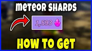 METEOR SHARDS - HOW TO GET FAST & EASY [PROSPECTING] - Roblox