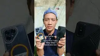 Infinix GT 30 Pro vs Tecno Pova 7 Ultra | Stabilization comparison 1080p 60fps rear camera
