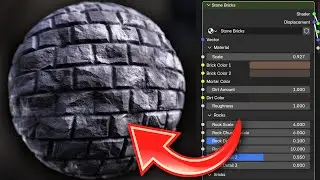 Procedural Stone Bricks (Material Demo)
